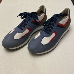 Pellini Men’s Suede Leather Sneakers Size 41